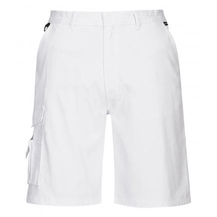 PORTWEST S791WHRXL - Bermuda peintre, blanc