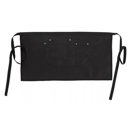 PORTWEST S793BKR - Tablier de bar en toile canvas, noir