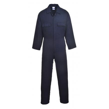 PORTWEST S998NATS - Combinaison coton Euro Work, marine tall