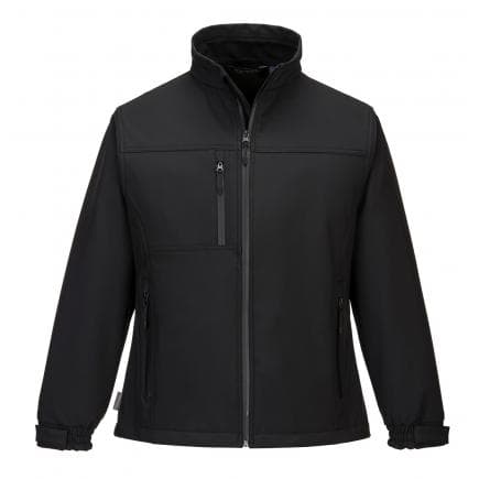 PORTWEST TK41BKRXXL - Softshell charlotte femmes (3l), noir