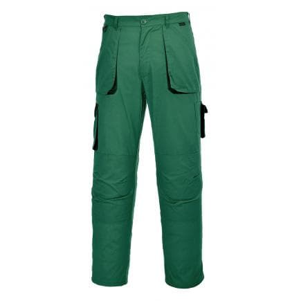 PORTWEST TX11BGRS - Pantalon Texo Contrast, vert bouteille
