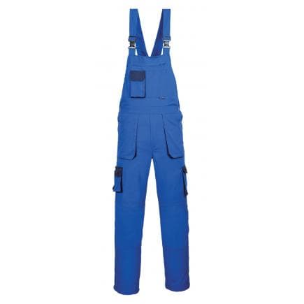 PORTWEST TX12RBRXXXL - Cotte à bretelles Texo Contrast, bleu royal