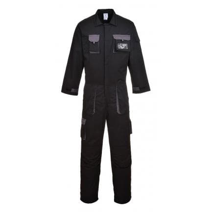PORTWEST TX15BKRM - Combinaison Texo Contrast, noir
