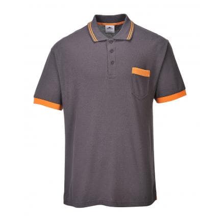 PORTWEST TX20GRR4XL - Polo Texo Contrasté, gris