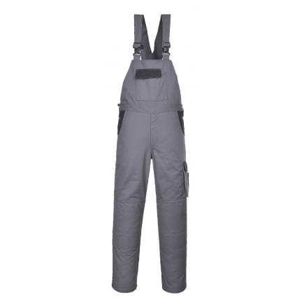 PORTWEST TX39GGRXXL - Cotte à bretelles bremen, gris graphite