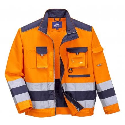 PORTWEST TX50ONRXXL - Blouson HV Lille, orange/marine