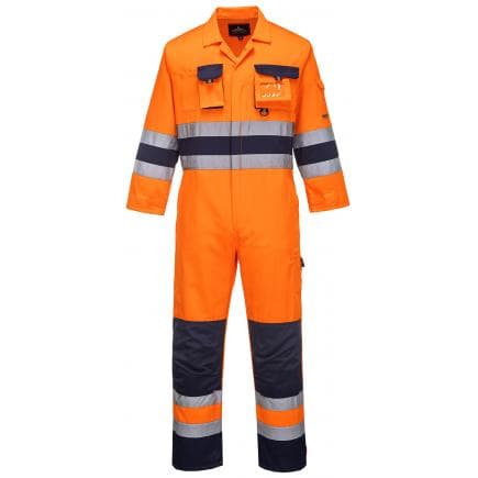 PORTWEST TX55ONRXL - Combinaison HV Nantes, orange/marine