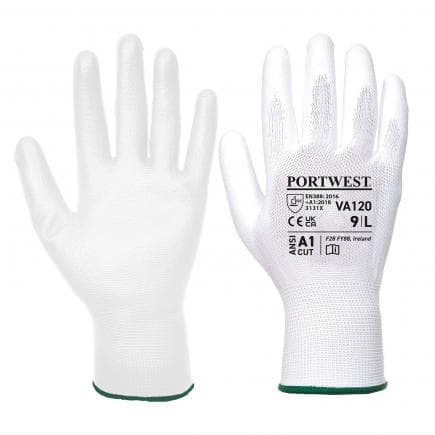 PORTWEST VA120W6RXS - Gant enduit PU, blanc