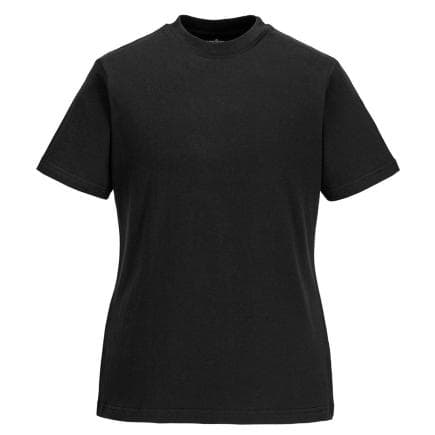 PORTWEST B192BKRM - Tee-shirt femme noir