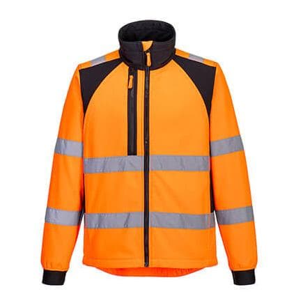 PORTWEST CD875OBRM - Veste WX2 Eco Hi-Vis (2L) orange/noir