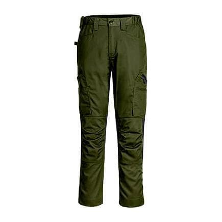 PORTWEST CD881OGR36 - Pantalon de travail WX2 Eco stretch vert olive