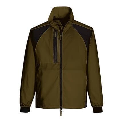 PORTWEST CD885OGRM - Veste de travail WX2 stretch vert olive