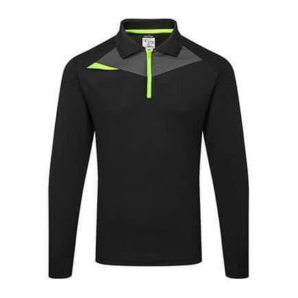 PORTWEST DX414BKRXL - Polo DX4 L/S noir