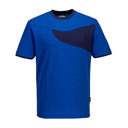 PORTWEST PW211RNAXXL - T-shirt PW2 M/C Bleu royal/Marine