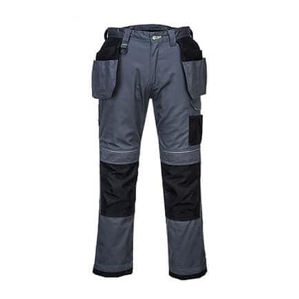 PORTWEST PW305ZBR44 - Pantalon de travail PW3 Stretch Holster Gris Zoom/Noir