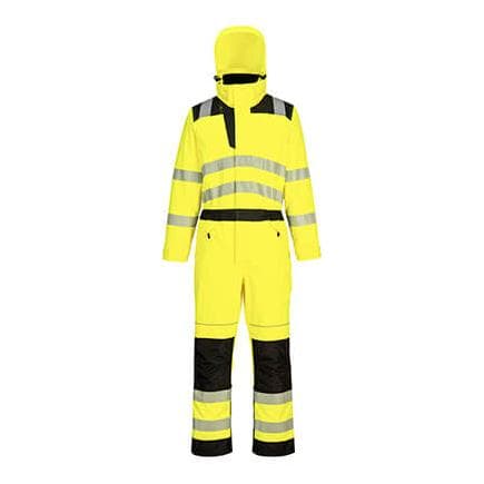 PORTWEST PW355YBRL - Combinaison de pluie haute visibilité PW3 Jaune/Noir
