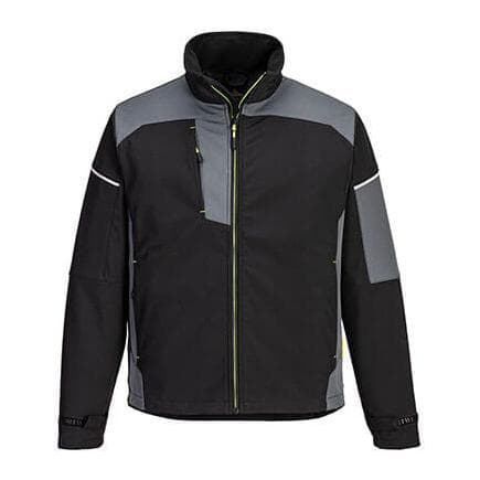 PORTWEST PW378BZRL - VESTE SOFTSHELL PW3 (3L) Noir/ Zoom Gris