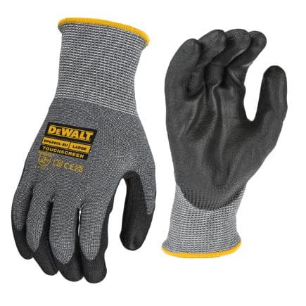 RADIANS DPG860L EU - Dewalt HPPE gants de coupe D pour écran tactile