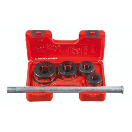 ROTHENBERGER 070781X - Kit de Coupe Filière manuelle Super Cut-Set BSPT R 1/2-1.1/4" dans la valise