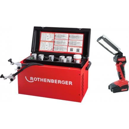 ROTHENBERGER 1000001703 - Ensemble Congélateur Tuyau Rofrost R290 1.1/4" 230V et Lampe EU