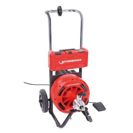 ROTHENBERGER 1000001712 - Machine à nettoyer les tuyaux Rodrum M 16 avec jeu d'outils de 16 mm