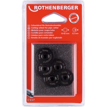 ROTHENBERGER 1000002077 - Roue de coupe pour tube ondulé CSST (5 pcs)
