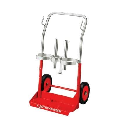 ROTHENBERGER 35354 - Camion de transport de bouteilles pour 5/10 lt. de bouteilles de gaz