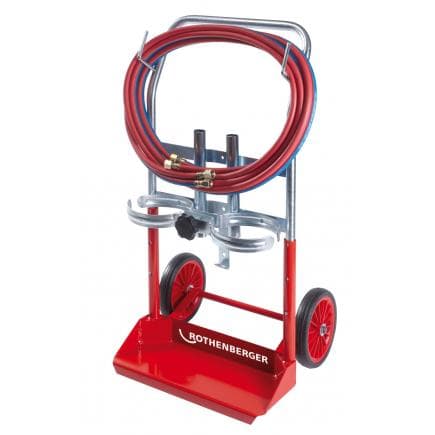ROTHENBERGER 35403 - Appareil de soudage RE17 ensemble d’installation à trois gaz AMS sans bouteilles