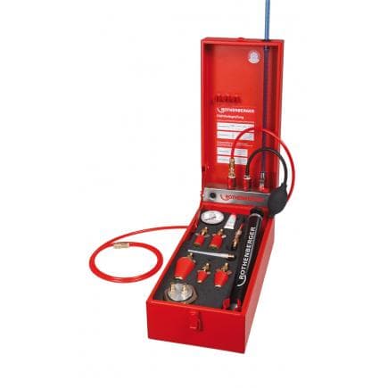 ROTHENBERGER 61700 - Testeur de fuite Rotest GW 150/4 avec capuchon du compteur d’entrée