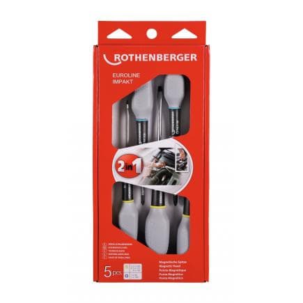 ROTHENBERGER - Set de tournevis Euroline Impakt (5 pcs)