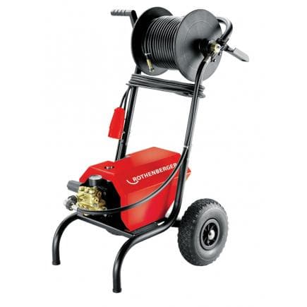 ROTHENBERGER 76070 - Equipement haute pression pour le nettoyage des canalisations HD 17/190, 400V, 50Hz, 17l/190bar