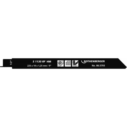 ROTHENBERGER 865793 - Lame de scie universelle HM saupoudré 225x20x1,5 (5 pcs)