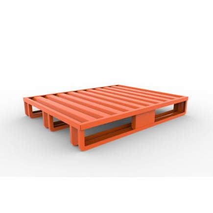 SALL - Palette en tôle peinte, orange (lot muliple)