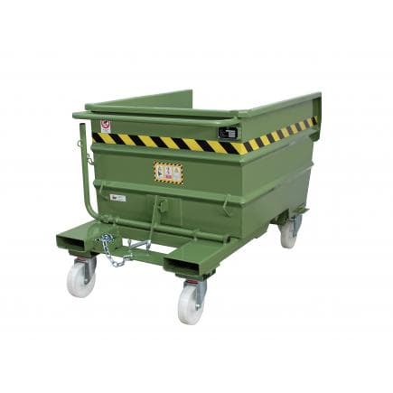 SALL - Benne basculante multi-usages en acier, verte