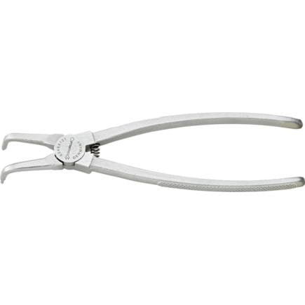 STAHLWILLE 65464111 - Pince à circlips pour bagues extérieures avec tête chromée et mors coudés à 90°