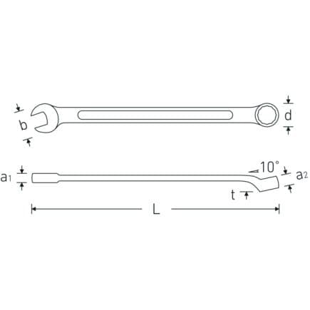 STAHLWILLE 96838188 - Jeu de clés mixtes (5 pcs.)