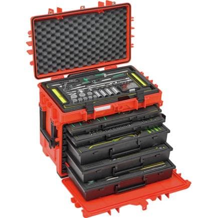 STAHLWILLE 98814935 - Kit d'entretien de ligne dans chariot à outils n° 13217 (163 pcs.)