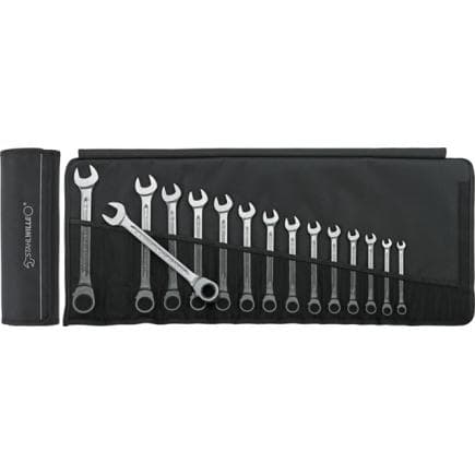 STAHLWILLE 96411715 - Set de clés mixtes à cliquet Open Ratch 17/15 (15 pcs.)