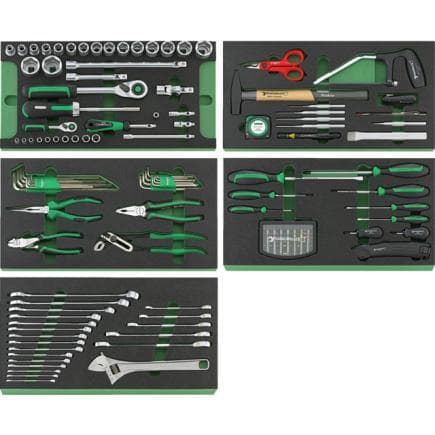 STAHLWILLE 97842804 - Jeu d'outils 807/5 WT TCS (159 pcs.)