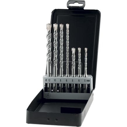 STAHLWILLE 0601005013 - Lot de 7 forets Baum SDS Plus 2 tranchants