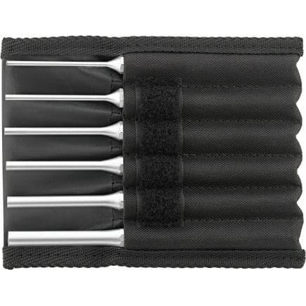 STAHLWILLE 96700701 - Jeu de chasse-goupilles sur support en plastique (6 pcs.)