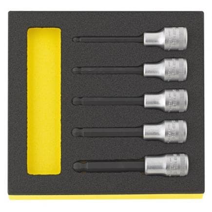 STAHLWILLE 96838116 - Jeu de clés à douilles Inhex à empreinte TCS (5 pièces)