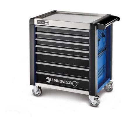 STAHLWILLE 81200170 - Servante d’atelier à 7 tiroirs, bleu