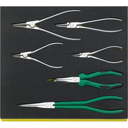 STAHLWILLE 96832100 - Jeu de pinces en plateau TCS (6 pcs.)
