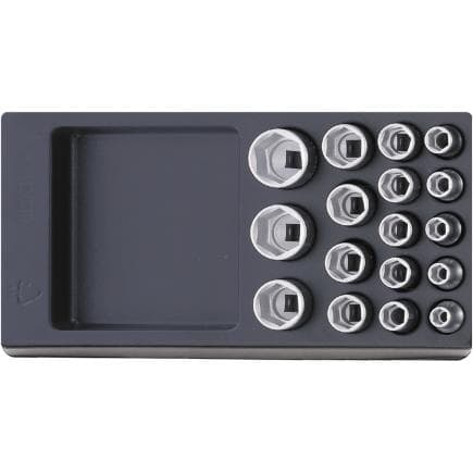 STAHLWILLE 96838112 - Jeu de douilles métriques (17 pcs.)