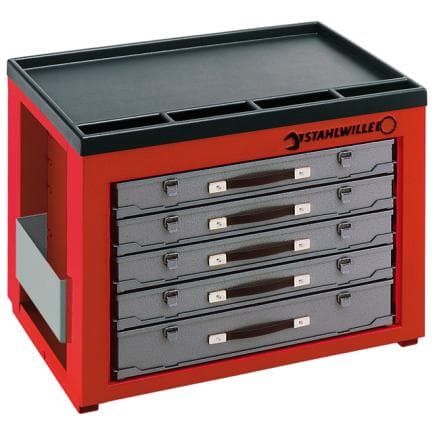 STAHLWILLE 81480000 - 920 Box valigetta con 5 cassetti e 5 valigette