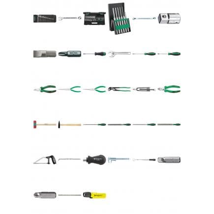 STAHLWILLE 97846012 - Assortiment de base pour la maintenance (131 pcs.)