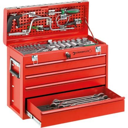 STAHLWILLE 98814801 - Assortiment "Line Maintenance" dans une boîte portative n° 13216/4 (147 pcs.)