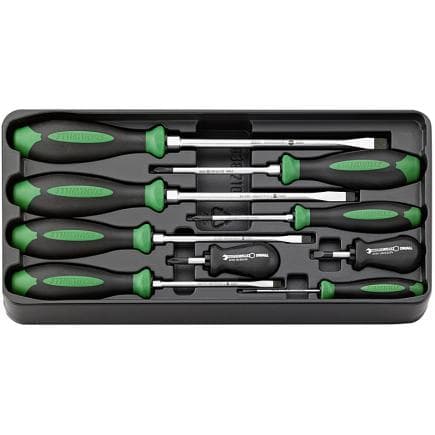STAHLWILLE 96838234 - Assortiment de tournevis DRALL + (9 pièces)