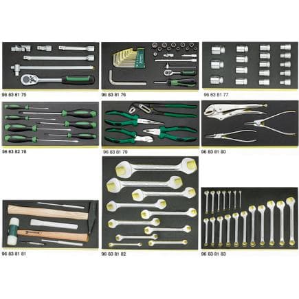 STAHLWILLE 98830004 - Assortiment d'outils TCS (98 pcs.)